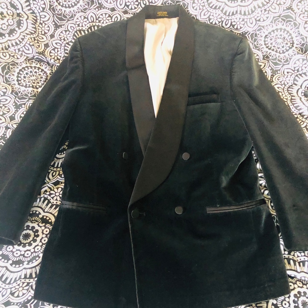Pierre Cardin  double breasted tuxedo jacket